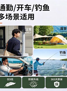 变色墨镜夹片偏光套近视镜可上翻