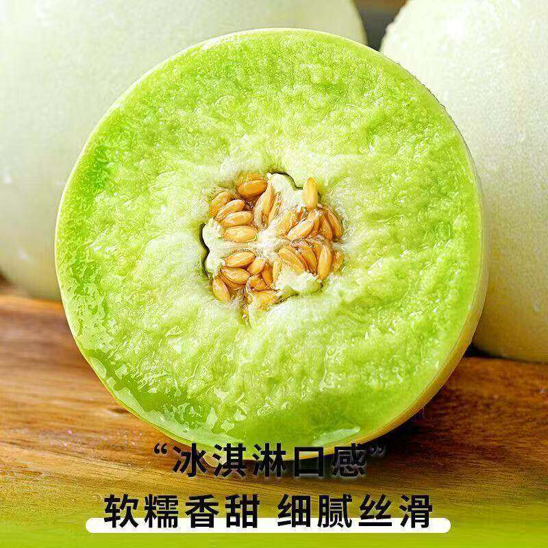 正宗玉菇甜瓜冰淇淋新鲜水果当季新鲜水果整箱甜瓜水果现摘现发