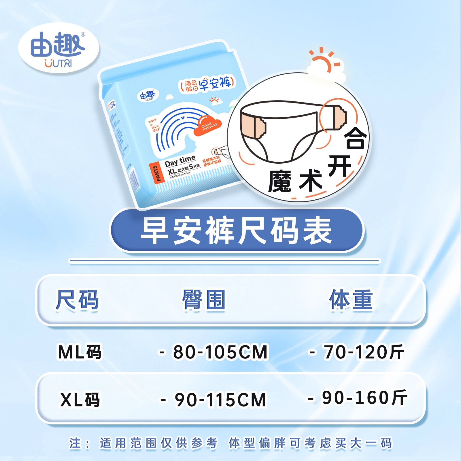 由趣医护级早安裤更换不脱裤可粘贴日夜安裤独立包装加大经期裤,淘宝优惠券,粉丝福利购,淘宝优惠卷