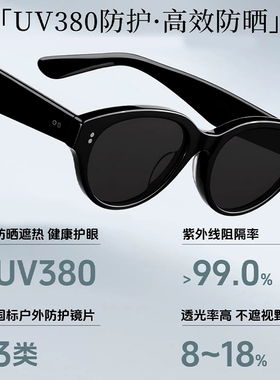 女士猫眼墨镜复古时尚近视太阳镜