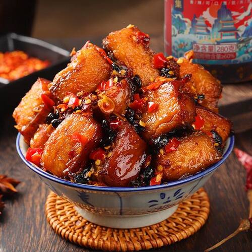 香辣鱼排下饭菜湖南特产零食小吃小鱼干瓶装即食腊鱼块手撕鱼好吃 - 图3