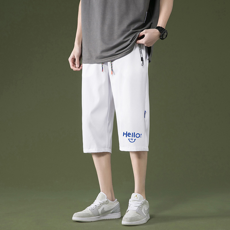 冰丝七分裤夏季新款运动休闲裤子 天天特卖工厂店休闲裤