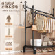 Bold floor-standing clothes hanger
