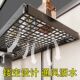 Vertical faucet storage rack bathroom bathroom toilet washbasin wall-mounted punch-free washbasin storage rack