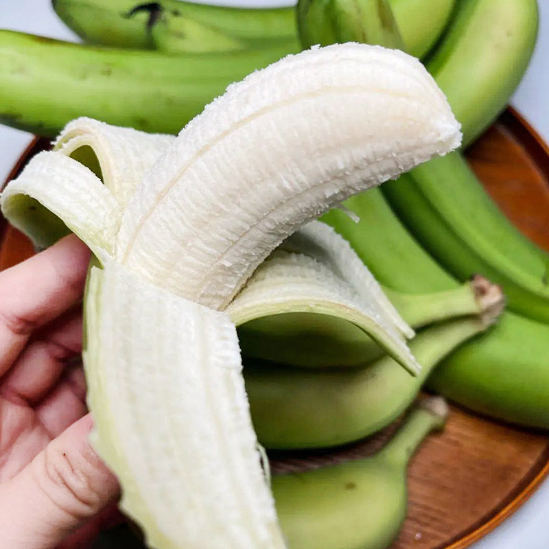 新鲜绿皮香蕉3斤/5斤/9斤现摘直发新鲜水果甜蕉青皮变软可食,淘宝优惠券,粉丝福利购,淘宝优惠卷