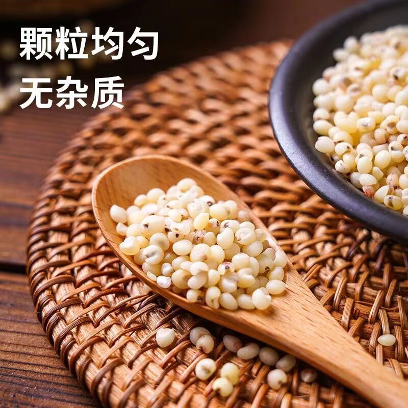 东北农家高粱米去壳白高粱米脱皮当季新米五谷杂粮粗粮批发