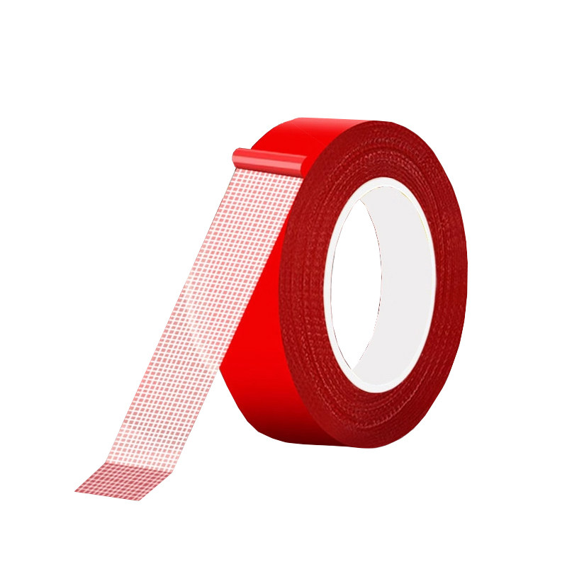 贴春联无痕双面胶对联专用胶带不留痕红色布基胶布高粘度强力易撕贴自粘婚庆婚房年画气球装饰固定神器防风雨,淘宝优惠券,粉丝福利购,淘宝优惠卷