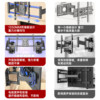 TV telescopic bracket sub-hanger wall hanging ultra-thin wall hanging