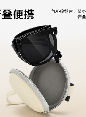 花花公子折叠墨镜女款2025新款高级感适合方圆脸男太阳镜防紫外线