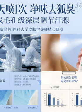 奥香格里净味除臭液止汗露