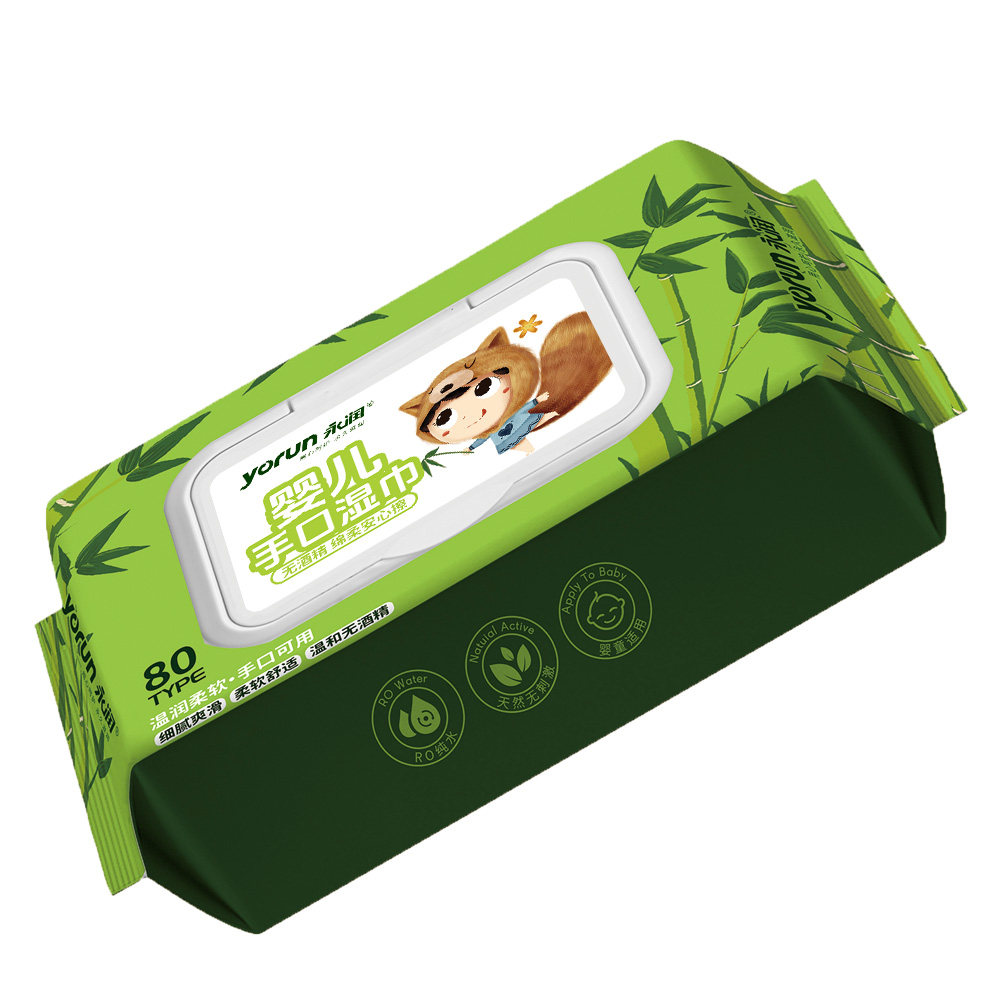 3包装婴儿手口湿巾