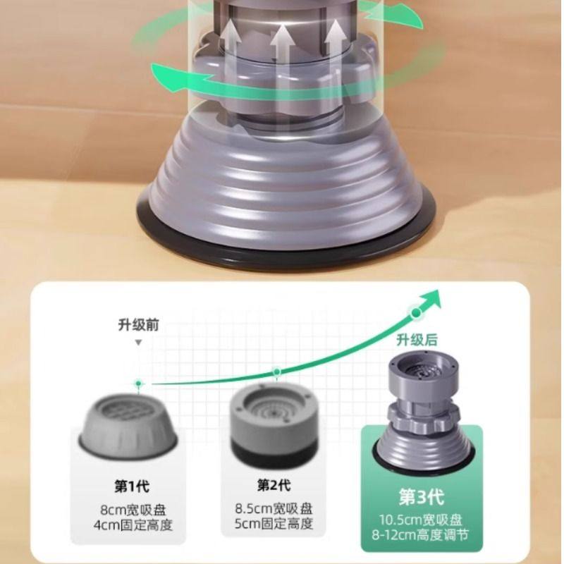 洗衣机脚垫底座架加高可调节高度防滑防震动可移动增高垫高冰箱,淘宝优惠券,粉丝福利购,淘宝优惠卷