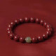 Cinnabar bracelet for smooth transportation and wealth. Both men and women can wear it. Specifications