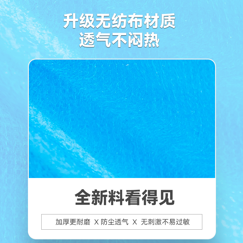 一次性鞋套室内家用待客机房无纺布透气耐磨防滑可洗通用特厚脚套 - 图2