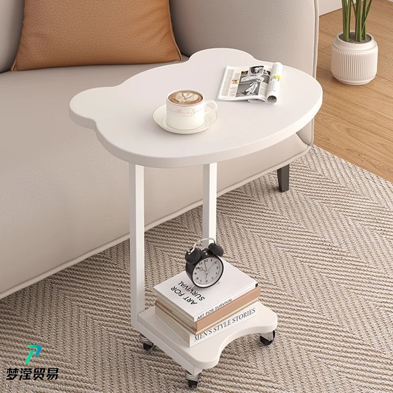 小茶几客厅卧室床边桌现代简约桌子床头柜小熊猫可移动沙发茶边几 - 图3