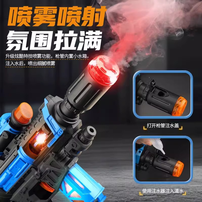 大号电动喷雾声光枪宝宝玩具左轮软弹枪加特林男女孩3岁生日礼物,淘宝优惠券,粉丝福利购,淘宝优惠卷