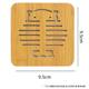 Small cartoon heat insulation pads 2 packages