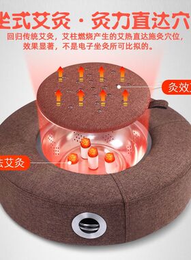 艾灸垫子坐垫熏蒸仪臀部艾灸凳子会阴灸坐灸仪多坐灸蒲团圆形