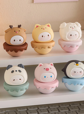 可爱卡通·不倒翁治愈挂件