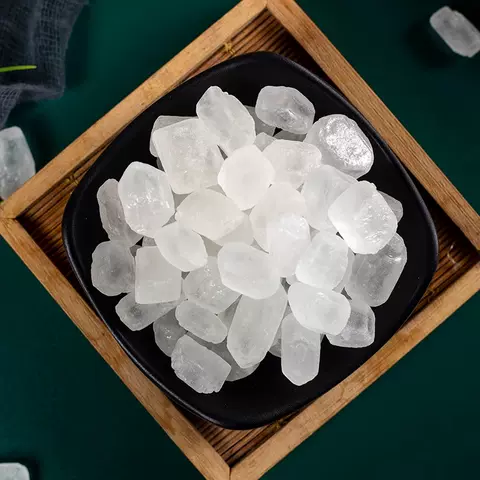 10斤云南单晶冰糖中颗粒白块正品纯甘蔗无添加散装批发食用家用 图片 5