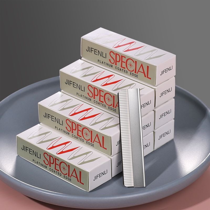 修眉刀片不锈钢刮眉刀单面波纹刀片化妆师修眉刀美妆工具,淘宝优惠券,粉丝福利购,淘宝优惠卷