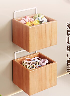 实木首饰收纳盒发圈发饰储物盒