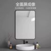 Bathroom mirror wall hanging no punching paste cosmetic mirror toilet toilet sink dressing bathroom bathroom mirror