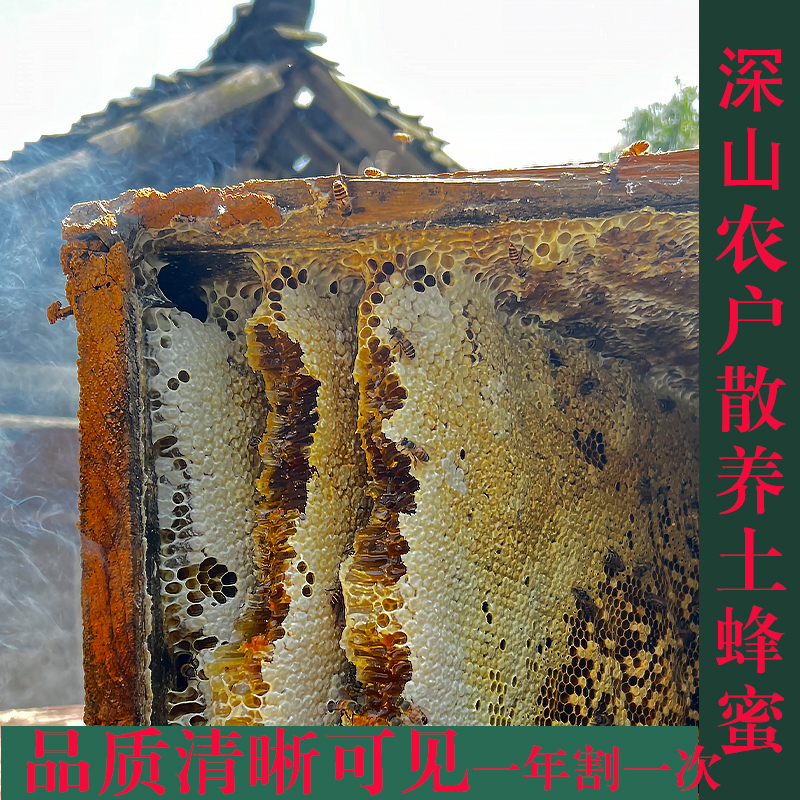 贵州深山土蜂蜜纯天然深山雪蜜冬蜜百花蜜无添加用途广泛假一赔十