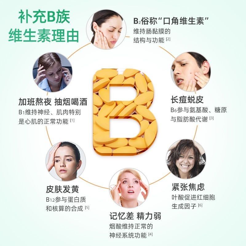 南京同仁堂复合B族维生素c咀嚼片vc正品多种维生素b6b12全族b1维c - 图1