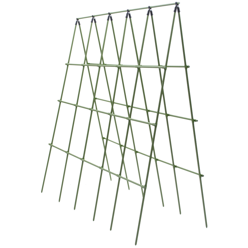黄瓜豆角爬藤架花架爬藤支架园艺钢管户外葡萄架子植物爬藤杆支撑 - 图3