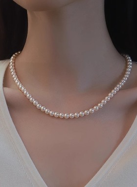 施家仿珍珠正圆项链|711人收藏