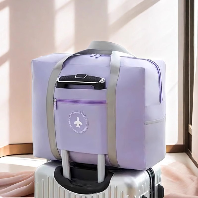 大容量旅行包可折叠衣服袋子手提待产包可套拉杆箱便携收纳包环保