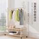 Bedroom floor-standing clothes rack, home clothes drying rack, room coat rack, simple clothes hanging rack, storage wardrobe bay window