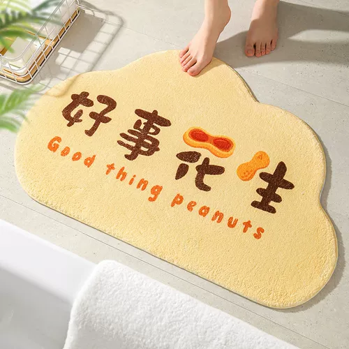 Мультяшный ковер, хорошо впитывает воду