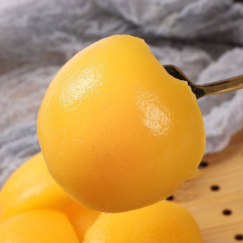 黄桃水果罐头玻璃瓶新鲜510g什锦休闲追剧零食整箱过年批发新年货,淘宝优惠券,粉丝福利购,淘宝优惠卷