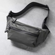 Waterproof waist bag men's chest bag trendy crossbody bag cycling bag mobile phone shoulder bag large capacity light sports