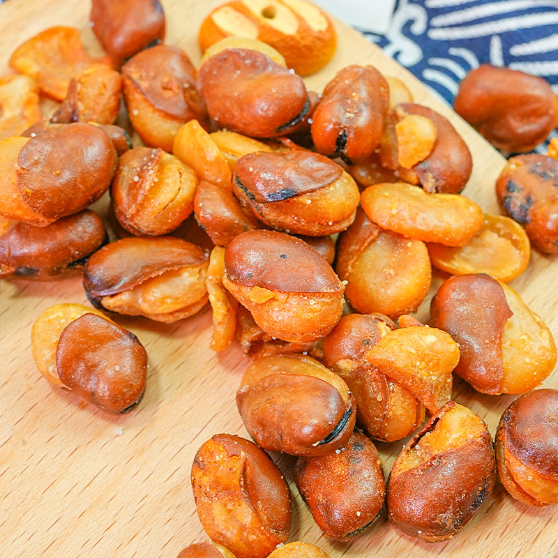 口水娃兰花豆蚕豆牛肉五香香辣零食炒货组合怪味豆休闲小吃零食