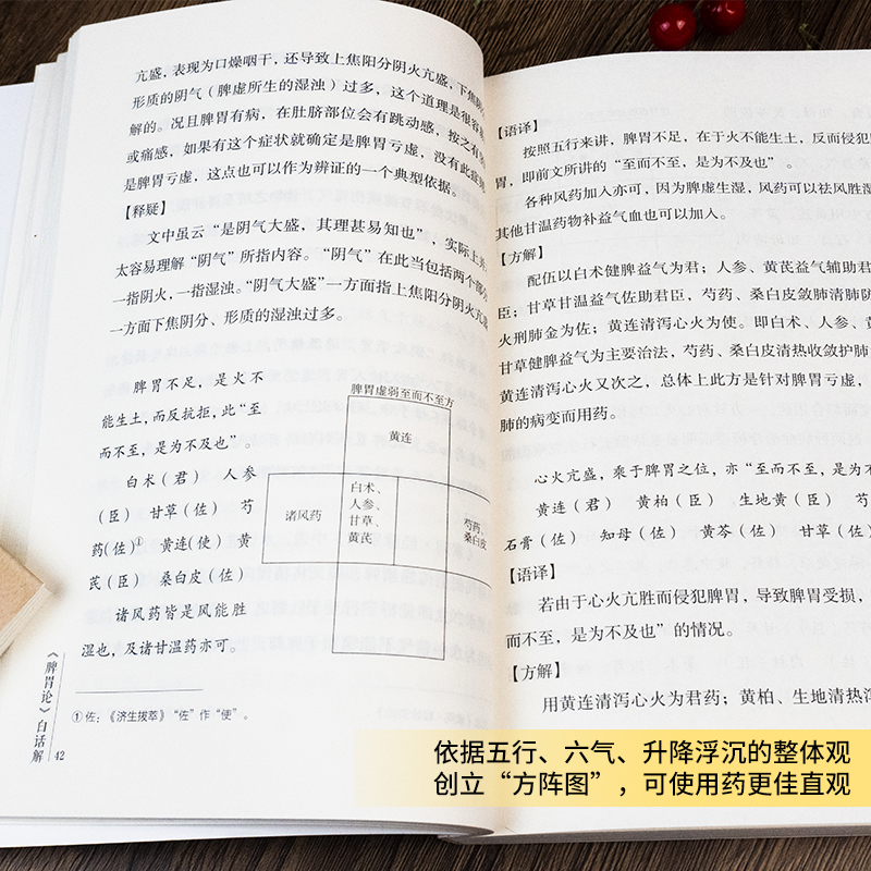 脾胃论白话解原版正版原著李东垣注释中医书籍大全入门书籍经典中医启蒙中医养生医学类医书中医书看病诊断学中药书脾胃病治胃-图0