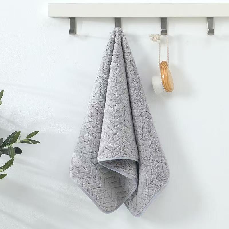 【白玉狗】7A抗菌麦穗毛巾密封柔软洗脸家用吸水不掉毛微粒绒毛巾