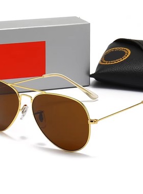 新款经典3026钢化玻璃飞行员式防紫外线太阳眼镜开车蛤蟆镜太阳镜