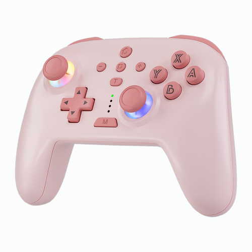 SKYPHER新品 Switch pro无线蓝牙PC电脑steam手柄主机唤醒宏编程/六轴体感/连发分级/震动分级/RGB灯 NS2配件 - 图3
