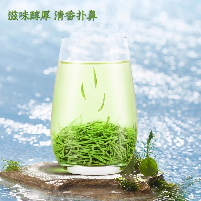 碧螺春茶叶2024新茶绿茶苏州明前浓香春茶嫩芽自己喝散茶罐装400g - 图2