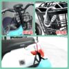 Electric vehicle helmet combination lock metal type