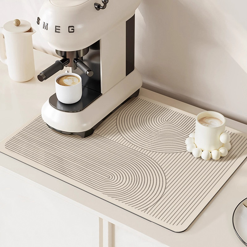 厨房台面吸水垫咖啡机防滑沥水垫防水餐桌垫小块吧台专用隔热杯垫,淘宝优惠券,粉丝福利购,淘宝优惠卷