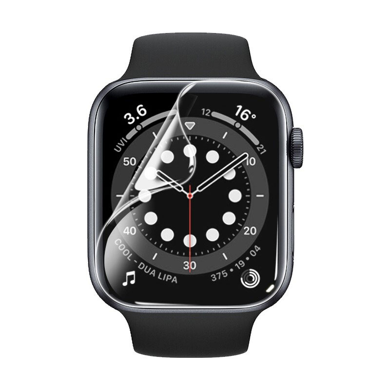 适用applewatch手表膜s8苹果iwatchs9代全屏软膜s7钢化膜s64/5全包se1/2/3覆盖屏幕8保护ultra高清防指纹防爆 - 图3