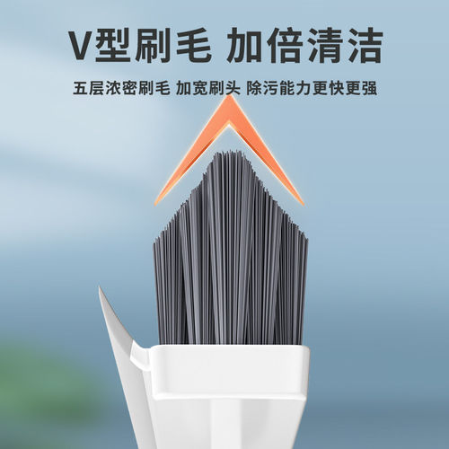 地缝刷浴室洗墙厕所瓷砖刷卫生间地板刷硬毛家用缝隙清洁工具打扫 - 图2