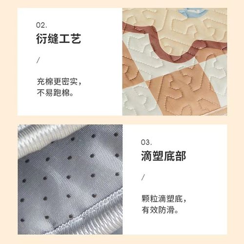 狗垫子睡觉用四季通用大小型犬狗窝地垫泰迪金毛狗床沙发宠物睡垫 - 图2