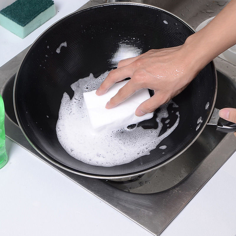 神奇海绵擦去污纳米海绵魔力擦鞋厨房清洁洗碗魔术擦白色耐用油污 - 图1