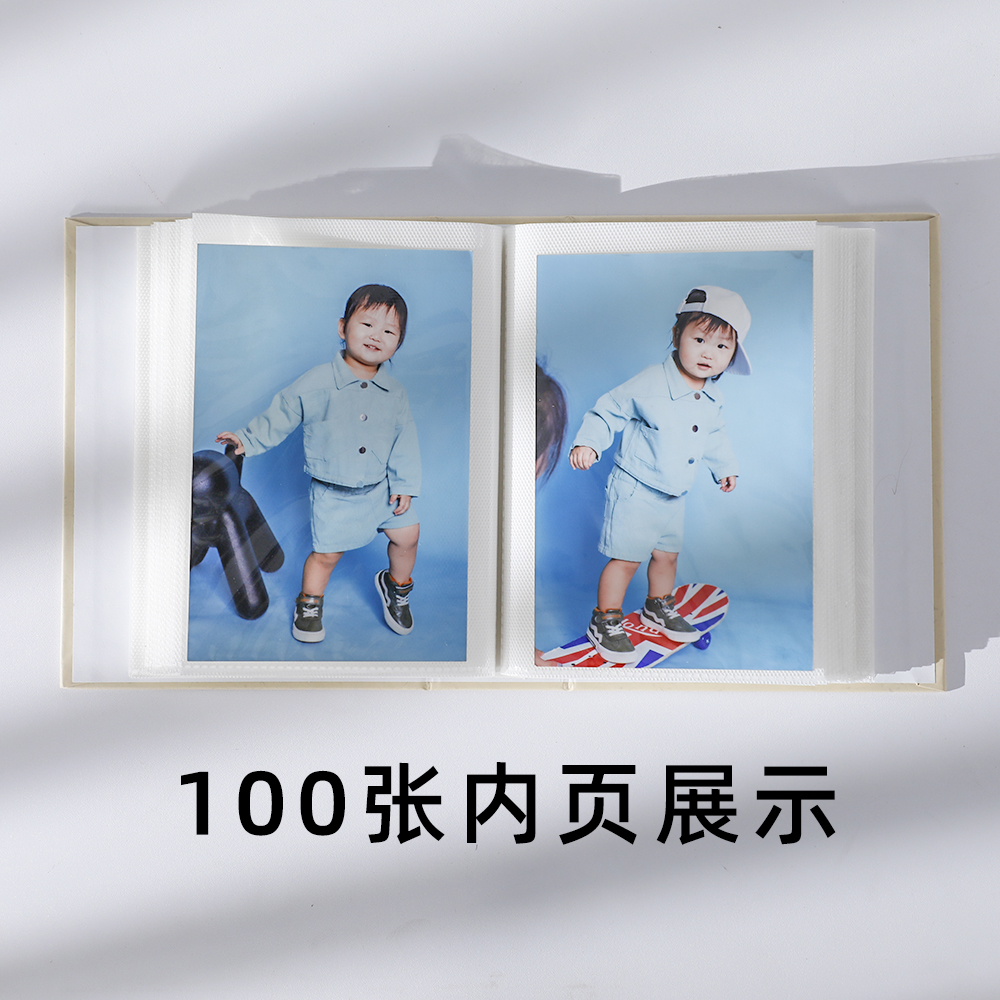 相册本纪念册5寸6寸7寸大容量家庭相册影集五六七寸照片收纳册8寸 - 图1