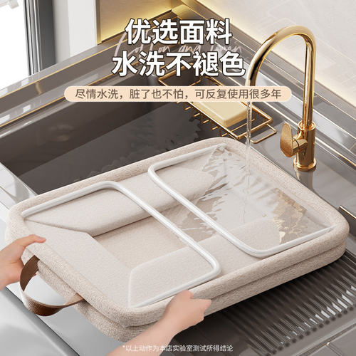 衣服收纳箱衣物家用衣柜分层神器裤子整理盒篮筐布艺储物箱抽屉式 - 图1